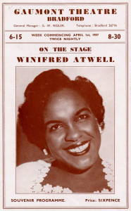 Winnie Atwell Programme 1957
